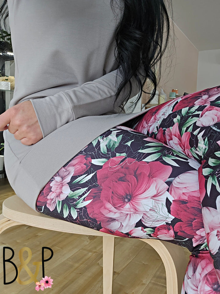 Legging design sur noir
