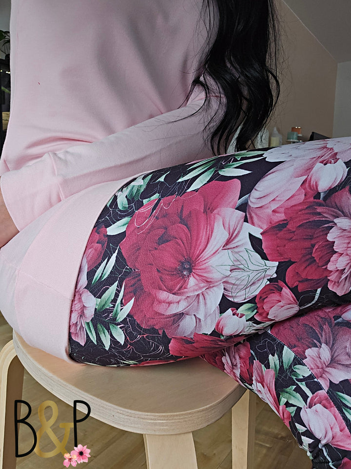 Legging design sur noir