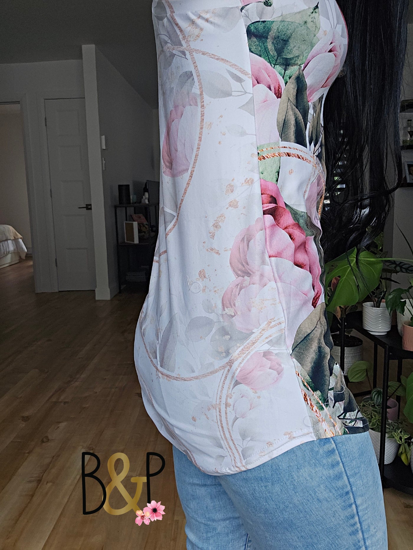Camisole cercles dorés
