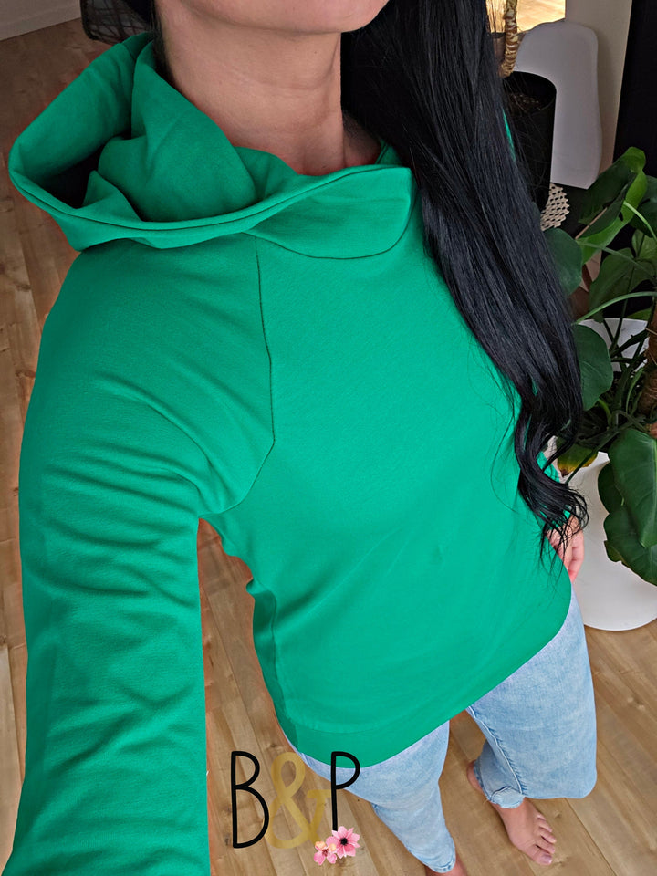 Hoodie vert pomme