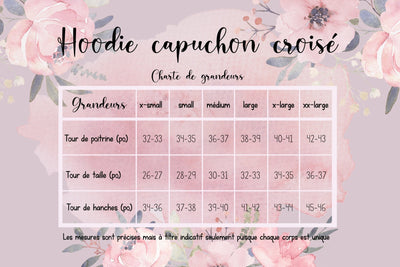 Hoodie heather chocolat