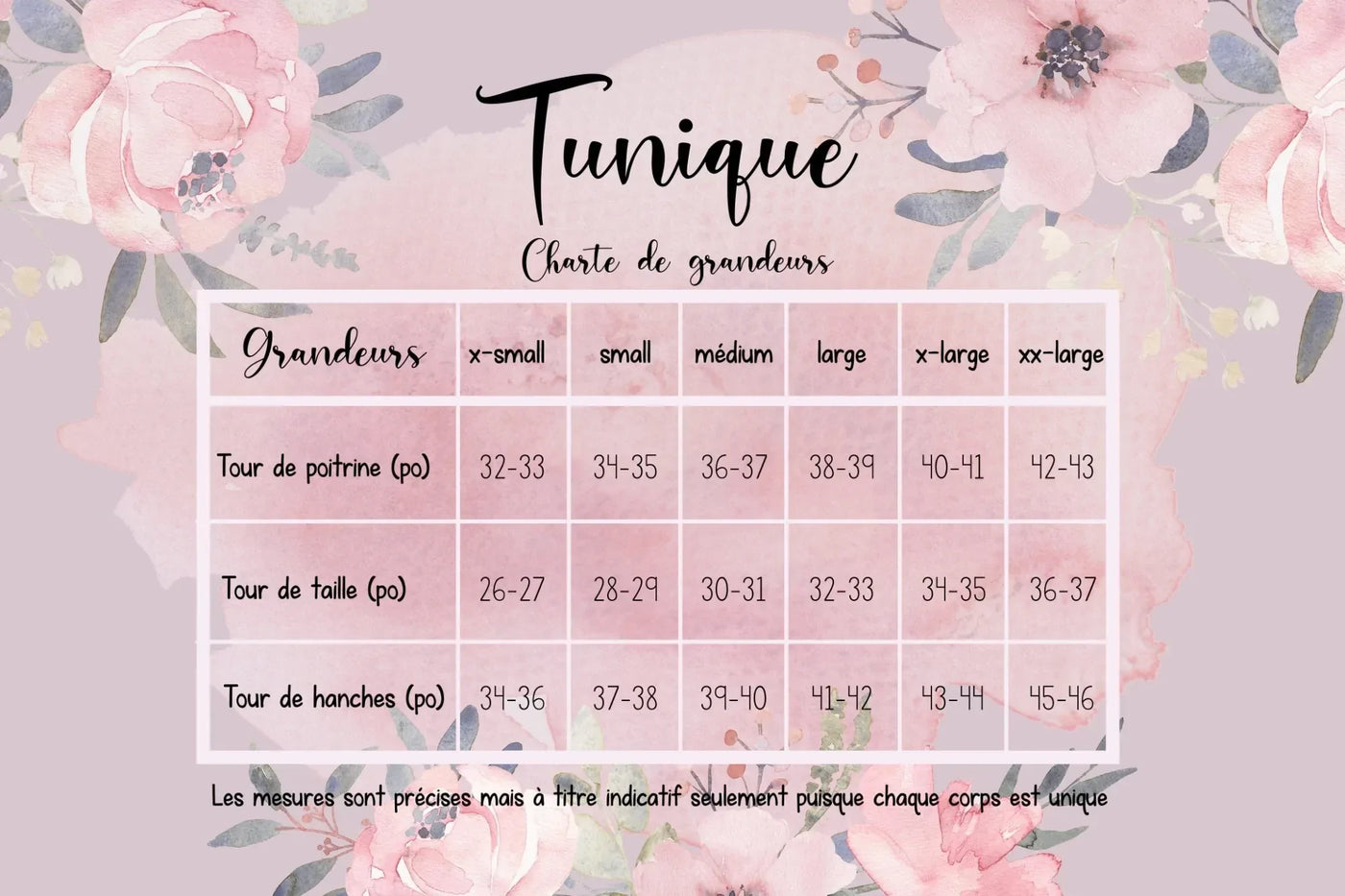 Tunique fleuri abstrait & rose foncé