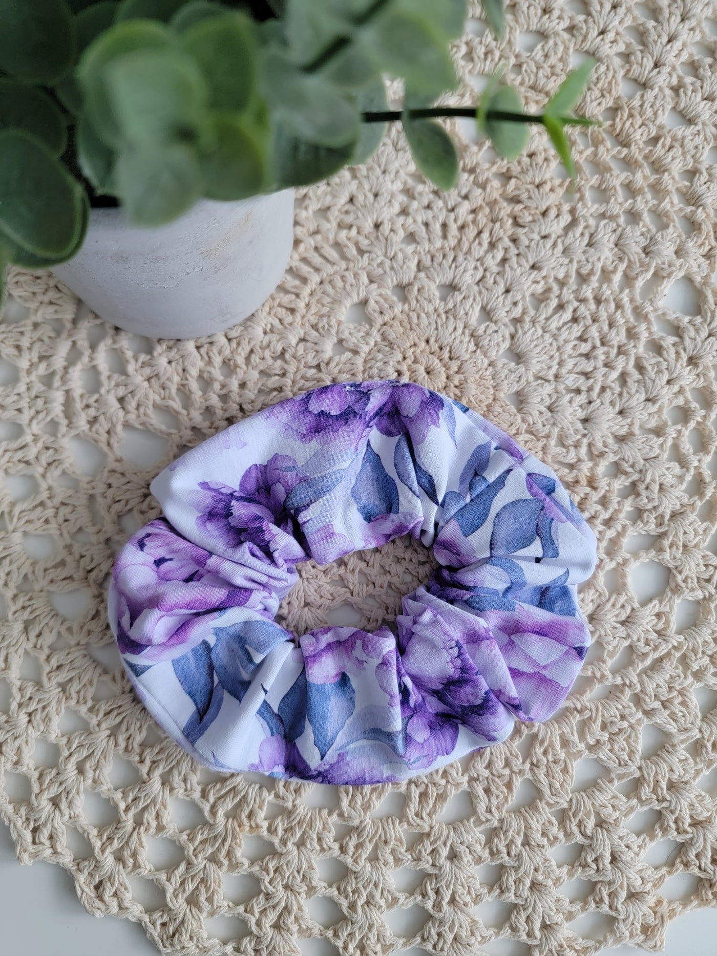 Chouchou pivoines lilas
